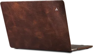 Brown Leather Covered Macbook