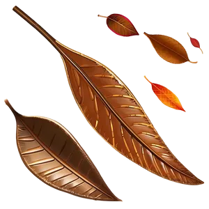 Brown Leaves Falling Png 45 PNG image