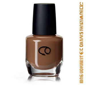 Brown Nail Polish PNG Bxh