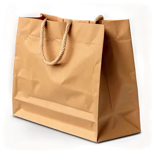 Brown Paper Bag For Shopping PNG 82