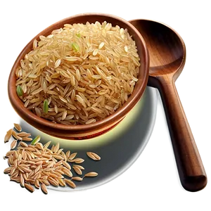 Brown Rice PNG Tft