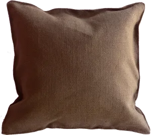 Brown Textured Pillow PNG image