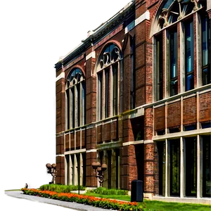 Brown University Library Exterior PNG Xpn35