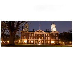 Brown University Night View PNG 11