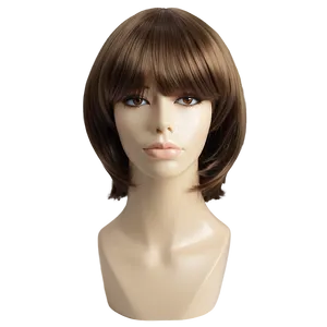 Brown Wig PNG 41