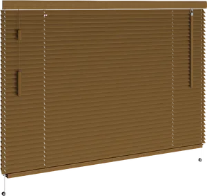 Brown Window Blind PNG image