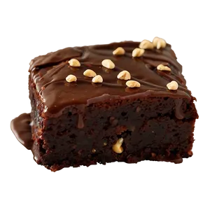 Brownie With Hazelnut Spread PNG 56