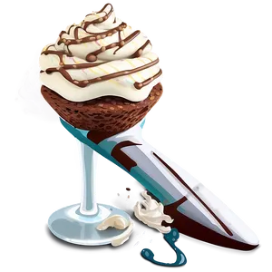 Brownie With Ice Cream Png Shg16 PNG image