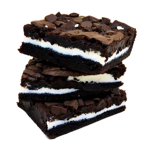 Brownie With Oreo Pieces PNG 9 PNG