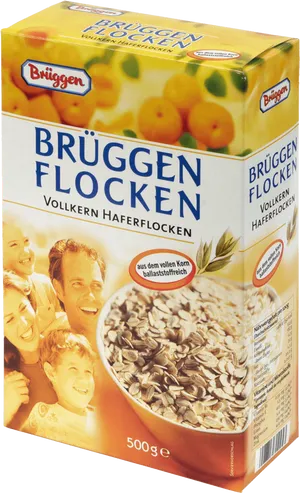 Brüggen Flocken Oatmeal Box500g PNG image