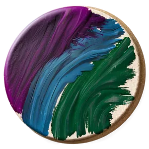 Brush Stroke Coaster Png Jvs PNG image