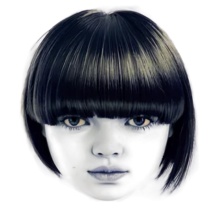 Brushed Forward Bowl Cut PNG Bag38 PNG