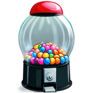 Bubble Gum Machine PNG 06292024 PNG