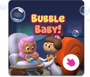 Bubble Guppies Bubble Baby Episode PNG image