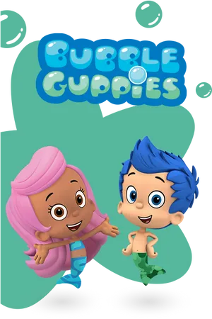 Bubble Guppies Characters Mollyand Gil PNG image