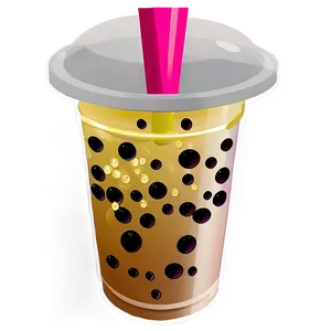 Bubble Tea Icon PNG 05242024