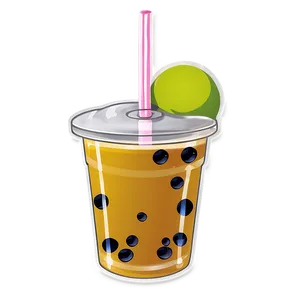 Bubble Tea Icon PNG 59