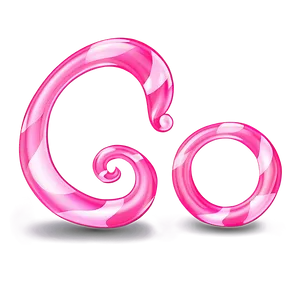 Bubblegum Pink Swirl Png 06252024 PNG image