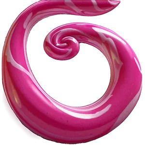 Bubblegum Pink Swirl Png 66 PNG image