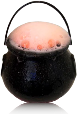 Bubbling Cauldron Foamy Potion PNG image