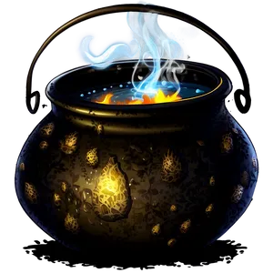 Bubbling Witch Cauldron Png 99 PNG image