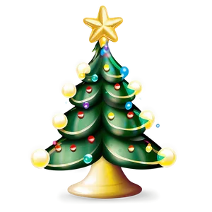 Bubbly Christmas Tree PNG 06252024 PNG