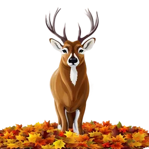 Buck With Autumn Vibes Png Asm PNG image