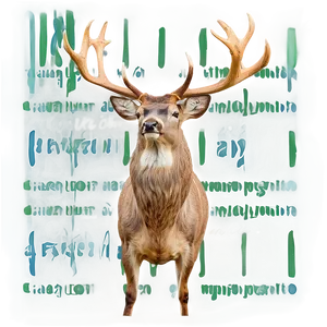 Buck With Majestic Rack Png 49 PNG image