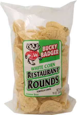 Bucky Badger Corn Chips PNG image