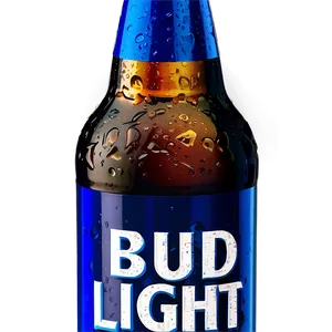 Bud Light Bottle For Designers Png 06272024 PNG image