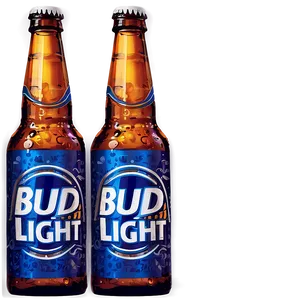 Bud Light Bottle Vector Png 06272024 PNG image