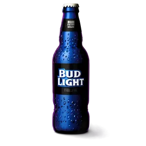 Bud Light Bottle With Shadow Png Nsc8 PNG image