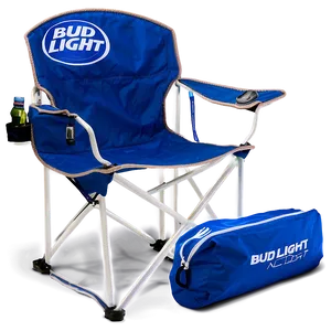 Bud Light Camping Chair PNG 05232024 PNG