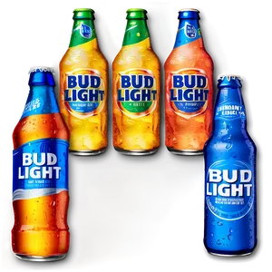 Bud Light Flavored Variety Pack PNG Lpc44 PNG