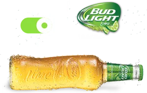 Bud Light Lime Summer Sweepstakes Ad PNG image