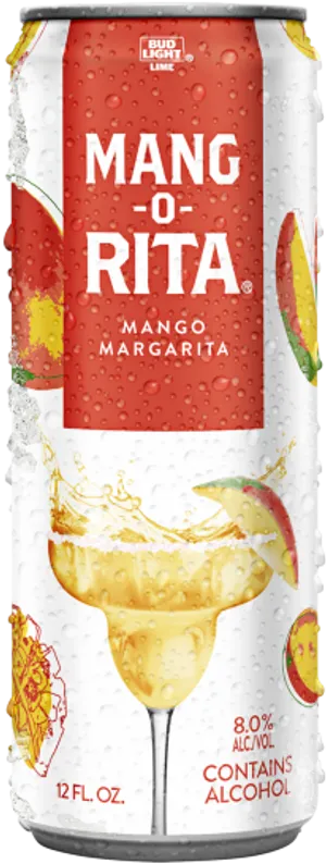 Bud Light Mango Rita Can PNG image