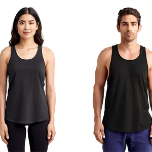 Budget-friendly Black Tank Top PNG Juv PNG