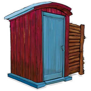 Budget-friendly Outhouse Build PNG Ksk PNG