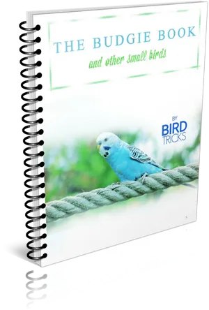 Budgie Book Cover Spiral Bound PNG image