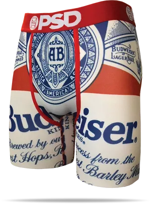 Budweiser Branded Boxer Briefs PNG image