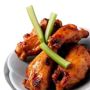 Buffalo Grilled Chicken Wings PNG 58