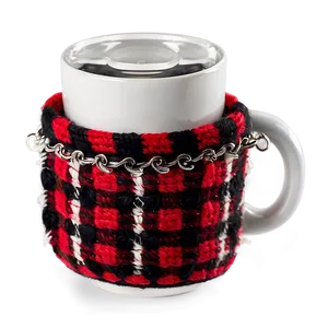 Buffalo Plaid Cup Cozy Png 38 PNG image