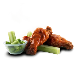 Buffalo Wings And Celery Png 06282024 PNG image