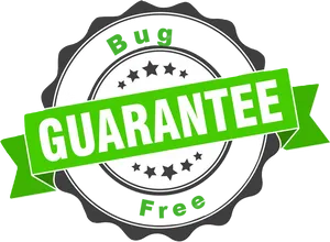 Bug Free Guarantee Stamp PNG image