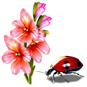Bug On Flower PNG Iyd69 PNG