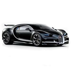 Bugatti Chiron Noire Élégance PNG 05062024