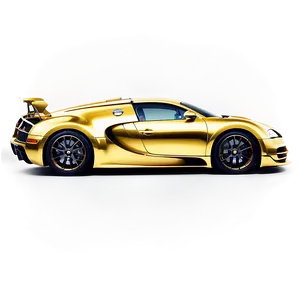 Bugatti Gold Edition PNG Kdk18