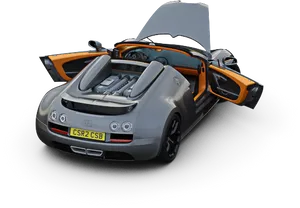 Bugatti Veyron Grand Sport Vitesse Rear View