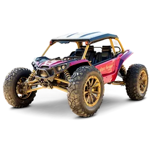 Buggy At Sunrise On A Mountain PNG 06252024