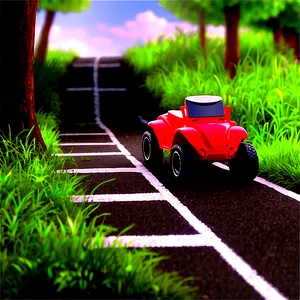 Buggy Race Finish Line PNG 06252024